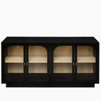 Storage Cabinet with Acrylic Door for Living Room, Dining Room, Study