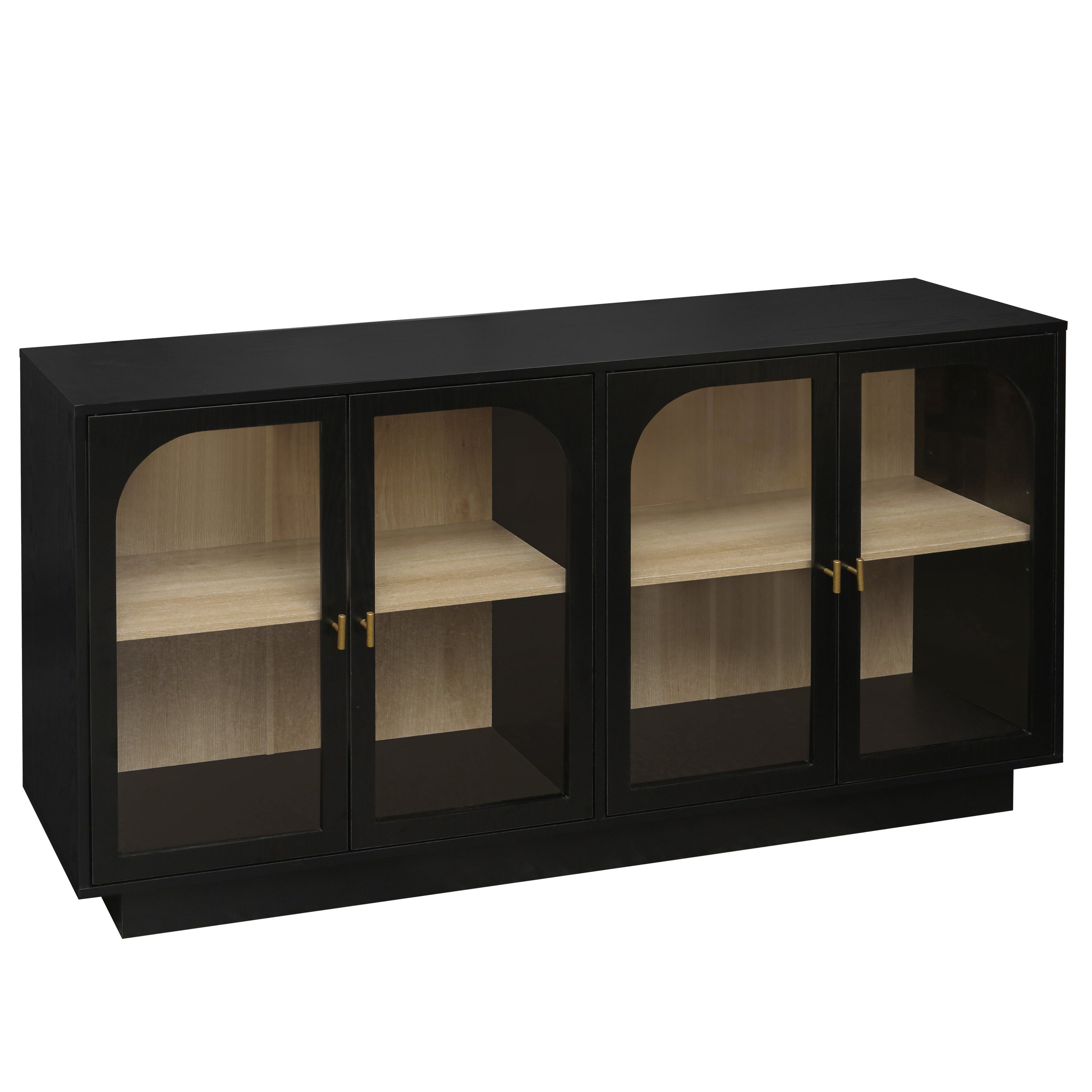 Storage Cabinet with Acrylic Door for Living Room, Dining Room, Study