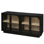 Storage Cabinet with Acrylic Door for Living Room, Dining Room, Study