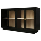 Storage Cabinet with Acrylic Door for Living Room, Dining Room, Study
