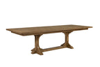 Trestle Table - Almond Dining Table
