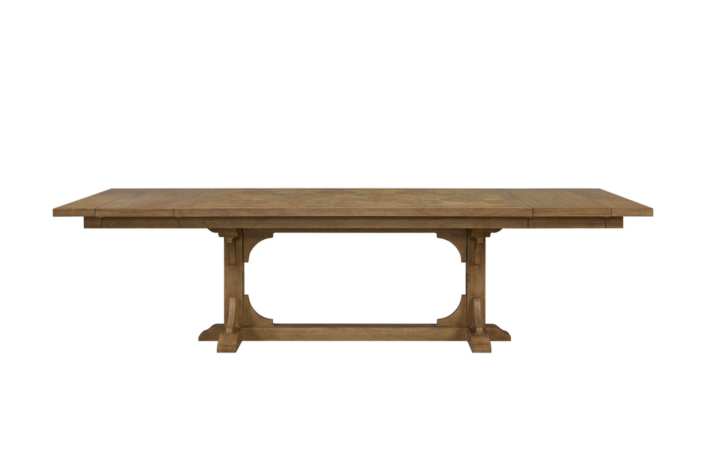 Trestle Table - Almond Dining Table