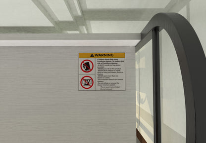 5 Tier Bookshelf, Industrial Style Corner Bookshelf, Thickened iron frame and thickened laminate composition, strong load-bearing capacity, can be used in the living room, bedroom, study.