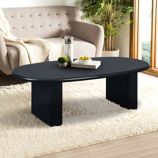 51'' Tapered Tabletop Coffee Table (BLACK) - Groovy Boardz