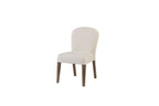 Arch Upholstered Chair - Cocoa/White Sand (Set of 2) Dining Chair