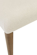 Arch Upholstered Chair - Cocoa/White Sand (Set of 2) Dining Chair