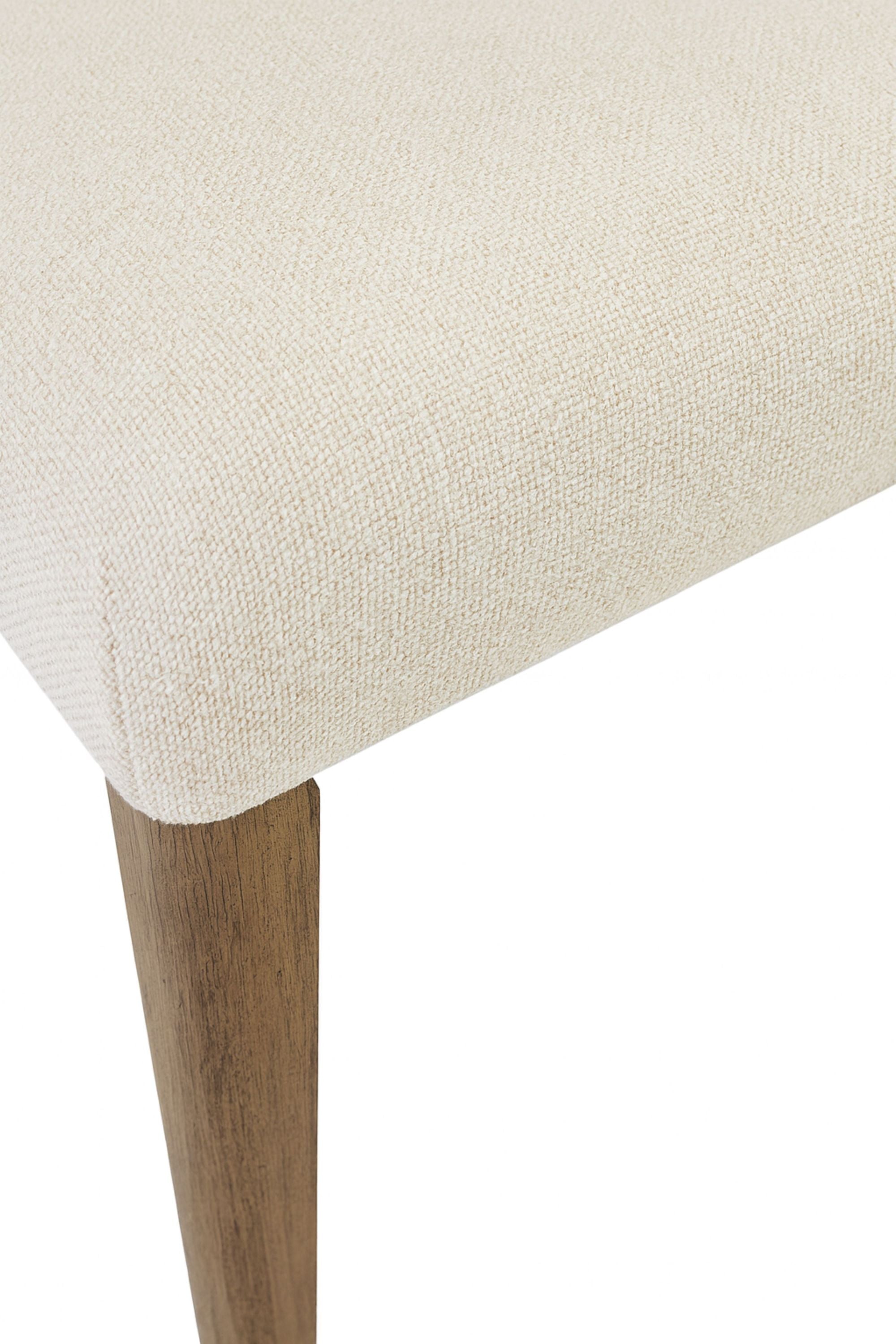 Arch Upholstered Chair - Cocoa/White Sand (Set of 2) Dining Chair