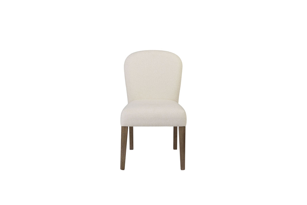 Arch Upholstered Chair - Cocoa/White Sand (Set of 2) Dining Chair