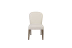 Arch Upholstered Chair - Cocoa/White Sand (Set of 2) Dining Chair