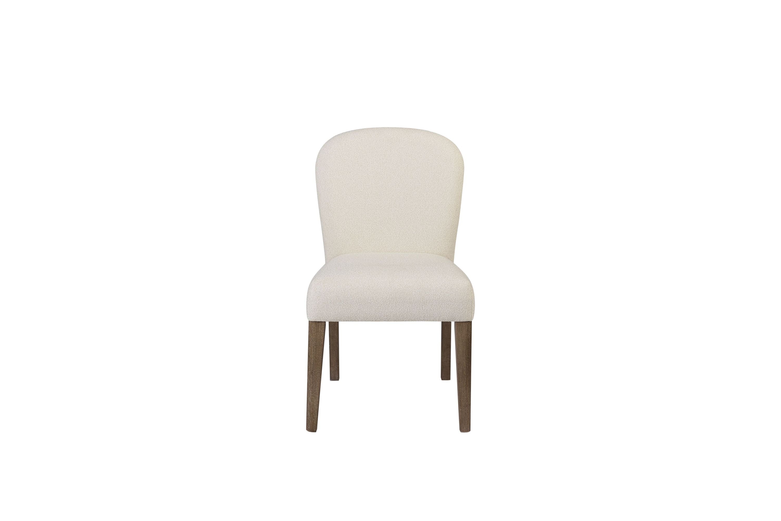Arch Upholstered Chair - Cocoa/White Sand (Set of 2) Dining Chair