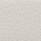 King Size Boucle Bed Frames, Upholstered Platform Bed with Curved Tufted Headboard, Soft Square Corners, Beige Bed Frame