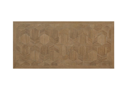 Trestle Table - Cashew Dining Table