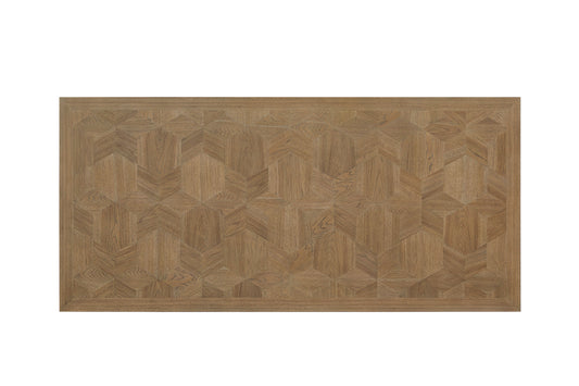 Trestle Table - Cashew Dining Table