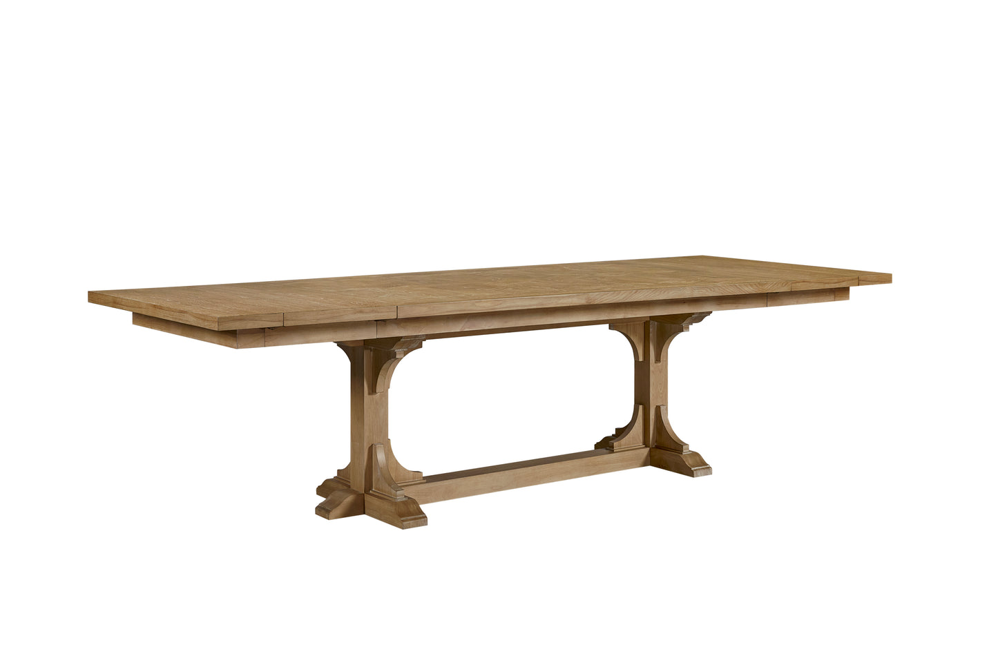 Trestle Table - Cashew Dining Table