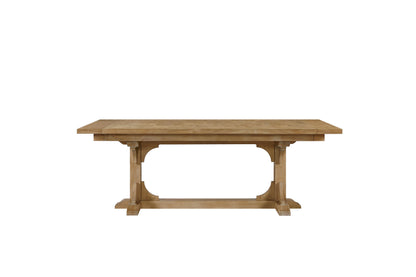 Trestle Table - Cashew Dining Table