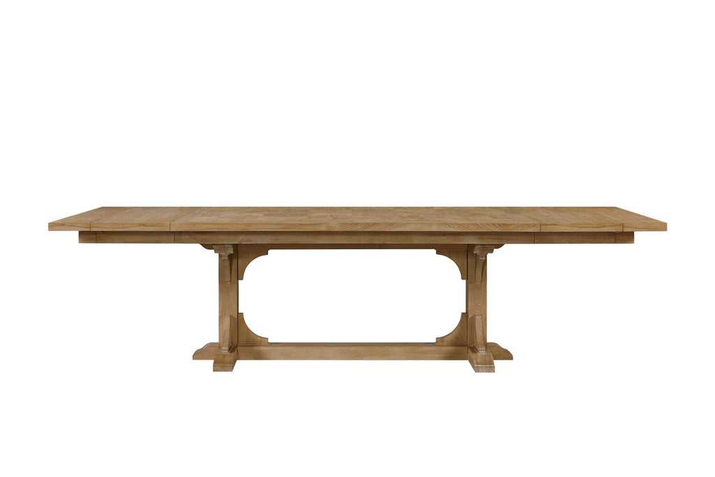 Trestle Table - Cashew Dining Table