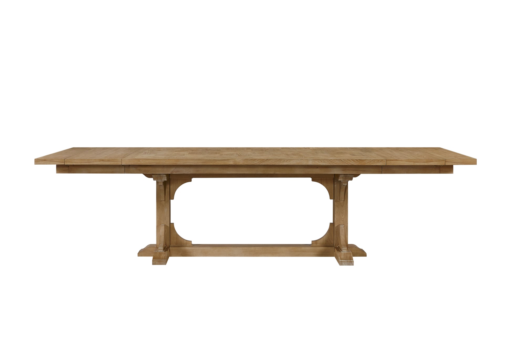 Trestle Table - Cashew Dining Table