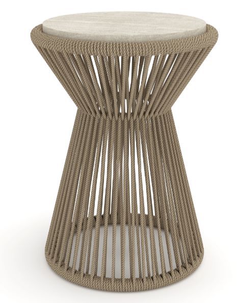 Rope Spot Table End Table