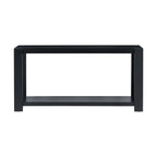 U_STYLE Distinctive Features of a Minimalist Console Table with Bottom Shelf and Four Legs, Suitable for Entryway, Hallway, Living Room, Foyer, Corridor