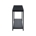 U_STYLE Distinctive Features of a Minimalist Console Table with Bottom Shelf and Four Legs, Suitable for Entryway, Hallway, Living Room, Foyer, Corridor