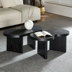 Modern Butterfly MDF Coffee Table, Used In Living Rooms, Bedrooms, Offices, With A Butterfly Shaped Appearance, Black