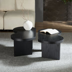 Modern Butterfly MDF Coffee Table, Used In Living Rooms, Bedrooms, Offices, With A Butterfly Shaped Appearance, Black