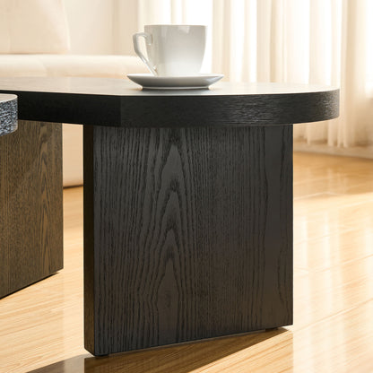 Modern Butterfly MDF Coffee Table, Used In Living Rooms, Bedrooms, Offices, With A Butterfly Shaped Appearance, Black