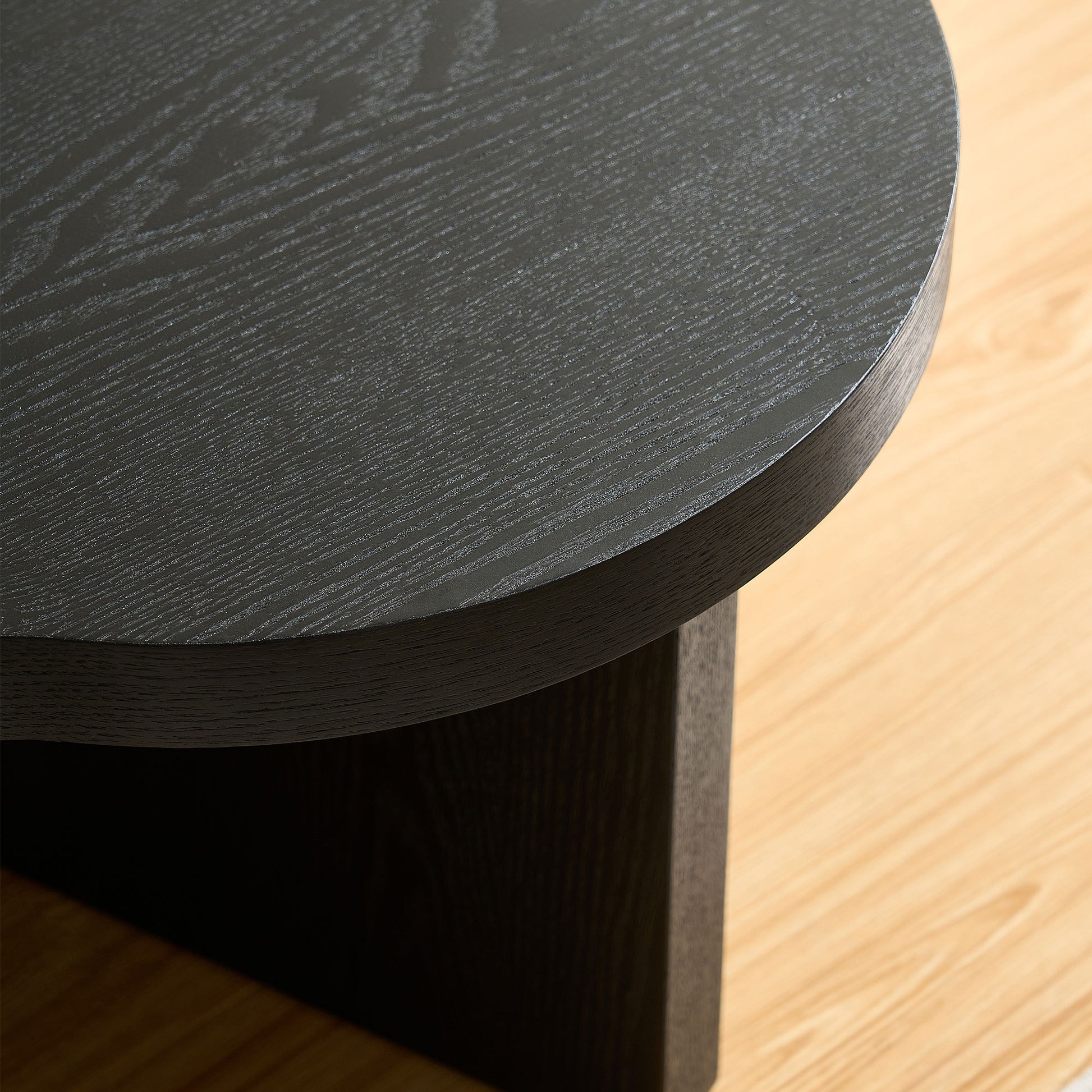 Modern Butterfly MDF Coffee Table, Used In Living Rooms, Bedrooms, Offices, With A Butterfly Shaped Appearance, Black