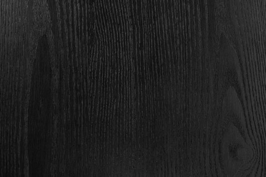 1pc Round Table Unique Cone-Shaped Base Black Color Wooden Casual Modern Dining Room Table Only