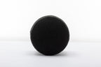 006-Soft Boucle  Round Ottoman Footrest Stool,Black