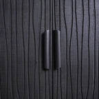 Accent Storage Cabinet, Modern Accent Buffet Cabinet with Adjustable Shelves, Freestanding Sideboard with Four Doors, Accent Cabinet with 4 Doors for Hallway Entryway Living Room