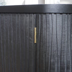 Accent Storage Cabinet, Modern Accent Buffet Cabinet with Adjustable Shelves, Freestanding Sideboard with Four Doors, Accent Cabinet with 4 Doors for Hallway Entryway Living Room