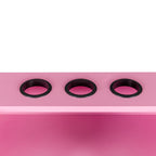 Blush Boutique Locking Beauty Salon Storage Cabinet Hair Dryer Holder Stylist Equipment Drawer