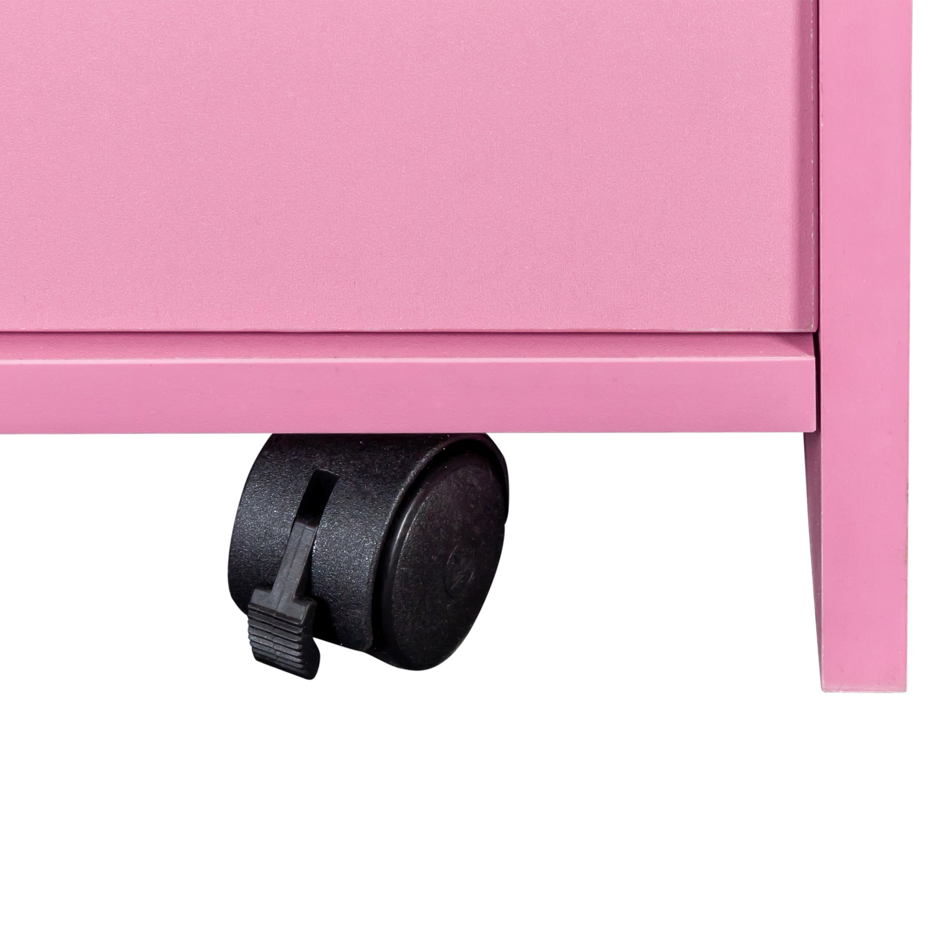 Blush Boutique Locking Beauty Salon Storage Cabinet Hair Dryer Holder Stylist Equipment Drawer