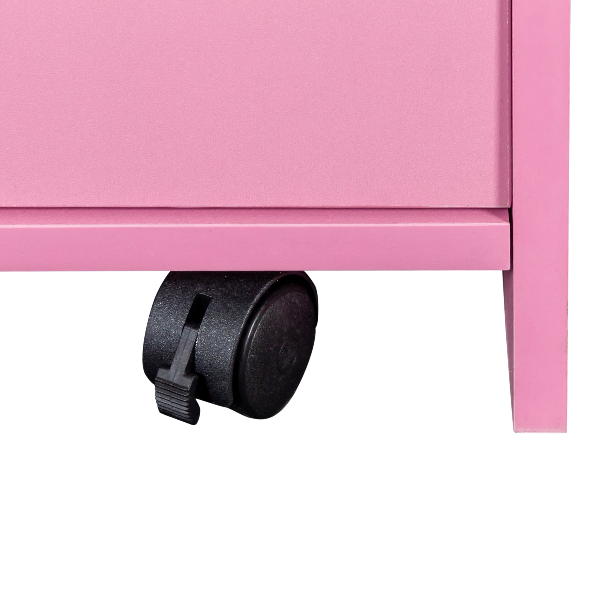 Blush Boutique Locking Beauty Salon Storage Cabinet Hair Dryer Holder Stylist Equipment Drawer