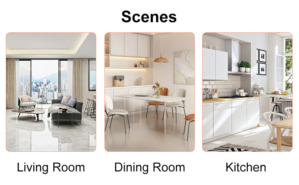 Brown Glass Modern Dining Table Set