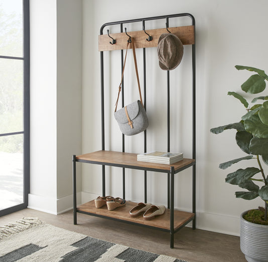 Camino - Hall Tree - Dark Brown - Groovy Boardz