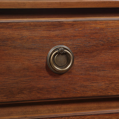 Chamberlin Brown 3-Drawer Nightstand