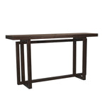 59' Narrow Console Table - MDF Entryway Sofa Table for Hallway, Living Room, Foyer with Space-Saving Design