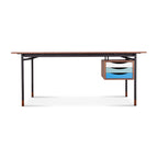 Finn Juhl Nyhavn Desk Blue Variant