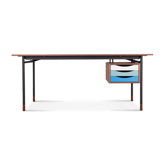 Finn Juhl Nyhavn Desk Blue Variant
