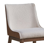 Ginny 5 pieces Walnut Finish w/ Side Chairs Dining Room Set