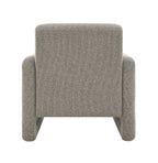 Glenda Gray Chenille Accent Chair