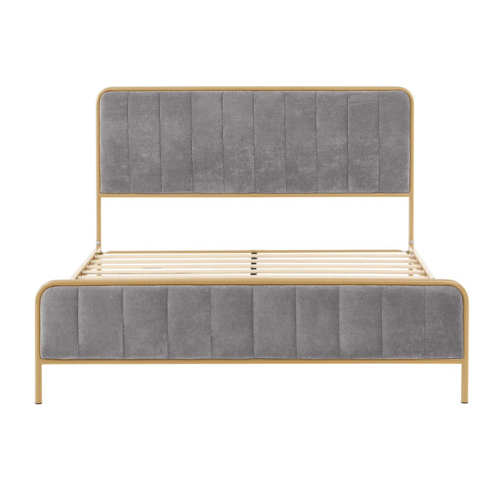 Ashley Upholstered Queen Bed Frame