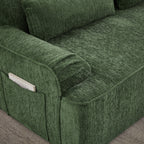 Chenille L-Shape Luxury Sectional Oversized Sofa,Mnimalist Design,Comfy Sleeper Couch for Living Room,Apartment&Reception Spaces,No Assembly Required Sectional Sofa