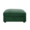 Ottoman - chenille-Green