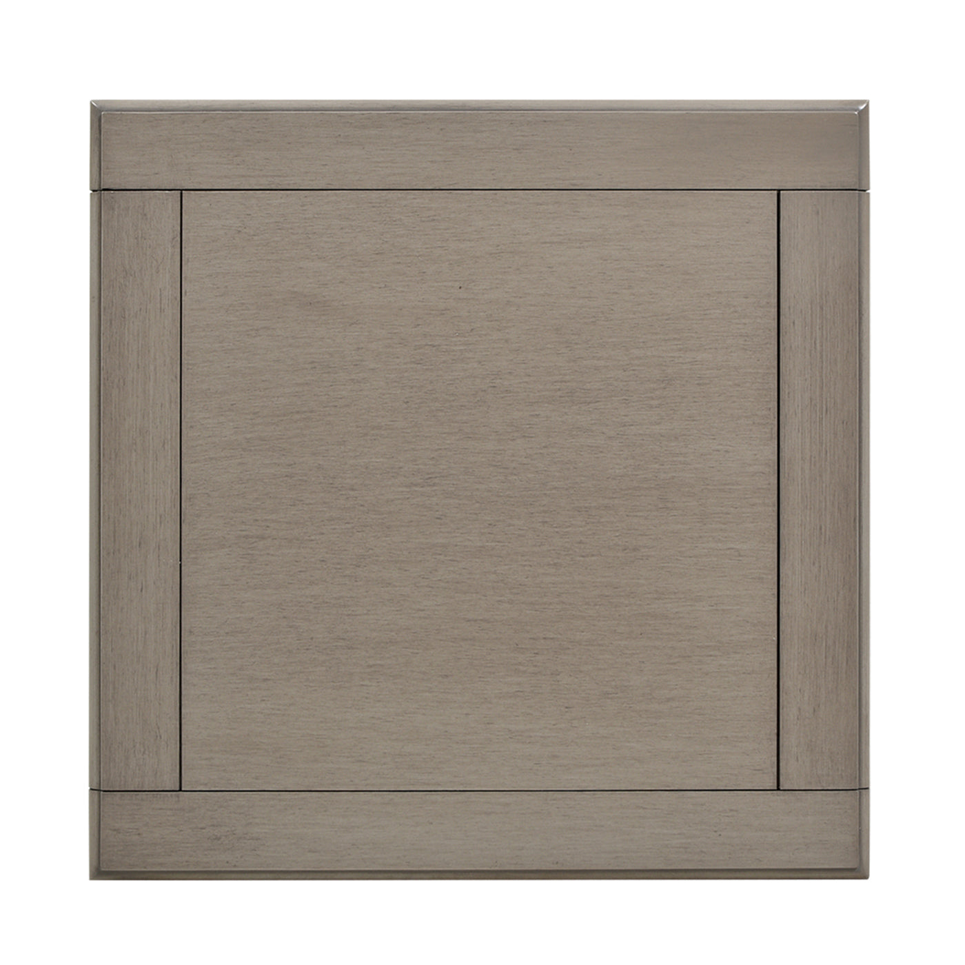 Dauphin Storage Shelf Side Table, Grey Cashmere Wood