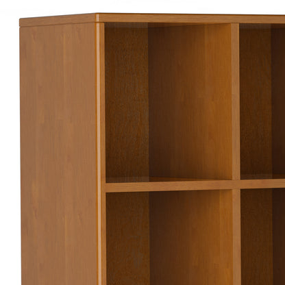 Harper - Cube Storage with Drawers - Teak Brown