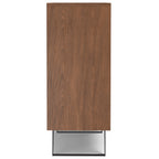 Lowry - Medium Storage Cabinet - Walnut Veneer