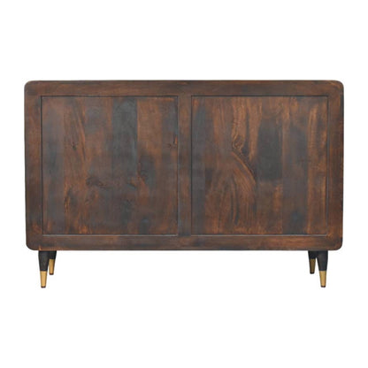 Solid Wood Hudson 8 Drawer Dresser,Brown Dresser